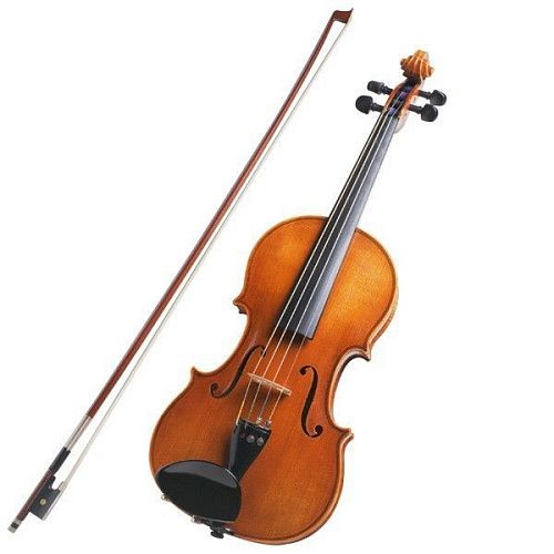 Hans Klein HKV-2 GW 1/2 Скрипка в комплекте: кейс, смычок, канифоль. 